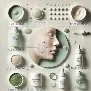 روتین مراقبت از پوست مستعد آکنه