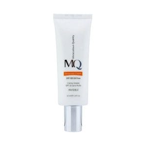 ضدآفتاب پوست چرب ام کیو بی رنگ اصل