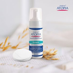 فوم اگزوپرو مناسب پوست های خشک، خساس و اگزمایی از برند آردن آتوپیا