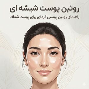 روتین پوست شیشه‌ ای کره‌ای برای داشتن صورت شفاف و بدون منافذ