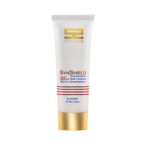 خرید فلوئید ضدآفتاب SPF50 بی‌رنگ ساین اسکین