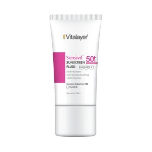 خرید فلوئید ضد آفتاب SPF50 بیرنگ ویتالیر
