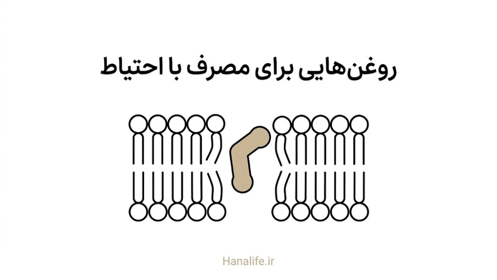 مولکول اولئیک اسید در حال برهم زدن نظم سد پوستی — سد پوستی — هانالایف