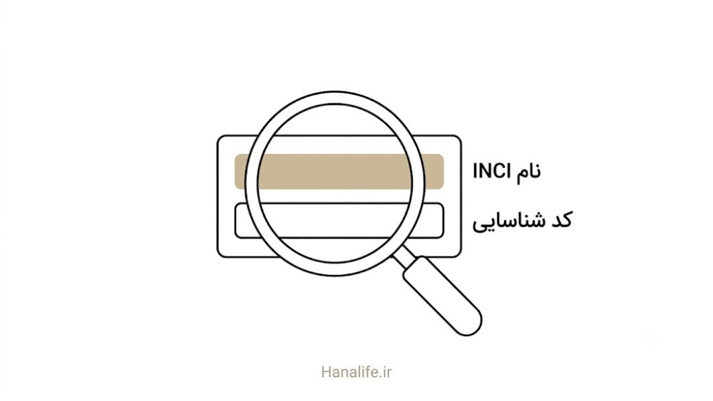 بخشهای مهم لیبل PDRN شامل نام INCI و کد شناسایی — هانالایف