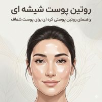 روتین پوست شیشه‌ ای کره‌ای برای داشتن صورت شفاف و بدون منافذ