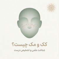 «تصویر کاور مقاله کک و مک چیست با طرح مینیمال صورت و نقاط کک‌ومک، هانالایف»